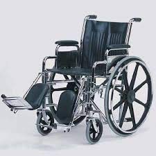 22" Detachable Desk Arm Wheelchair with Elevating Leg Rest L8327