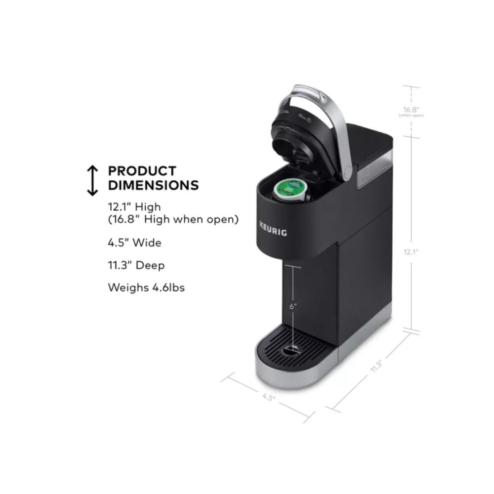 Single Serve Coffee Maker Black I2461