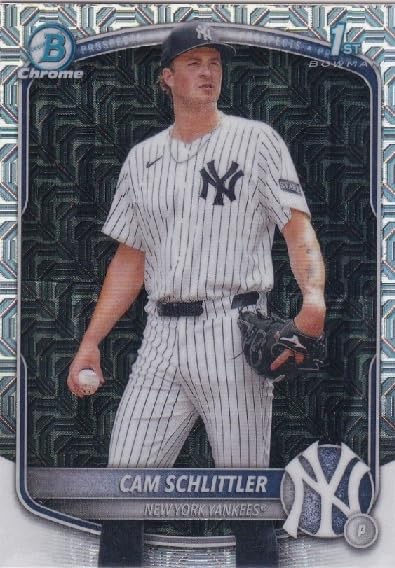2025 Bowman Chrome Prospects Baseball Trading Card V153