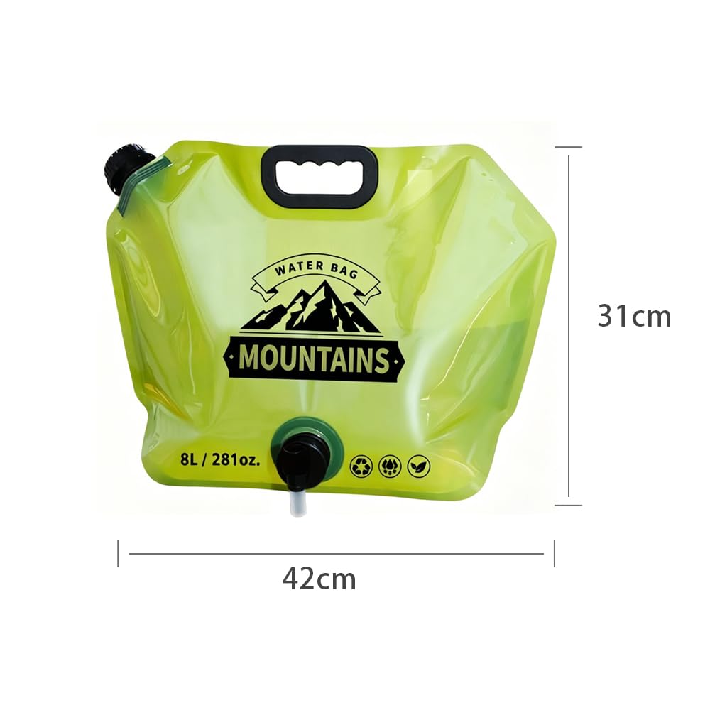 8L Collapsible Water Container with Faucet O819