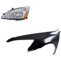 Replacement Headlight Lamp Set Left Hand Side Sedan Z22828