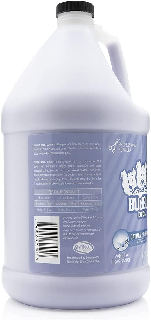 Colloidal Oatmeal Dog Shampoo 1 Gallon K114