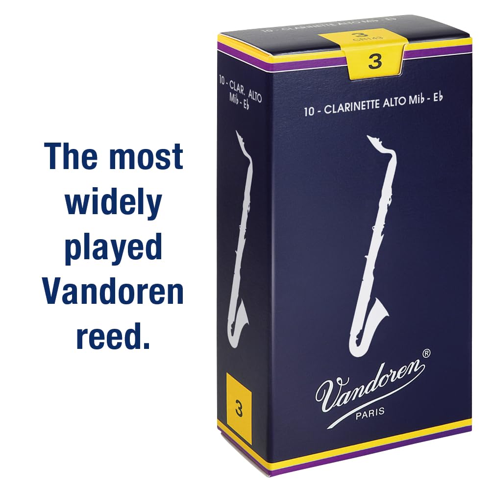 Alto Clarinet Reeds Strength 3 Box of 10 M6246