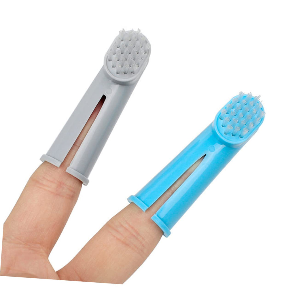 15 Pc Dual-Headed and Finger Pet Toothbrushes Q4800