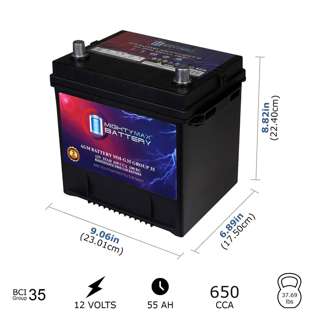 12V 55Ah AGM Replacement Battery Z860910