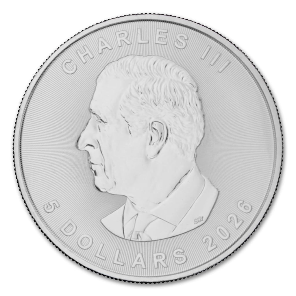 1 oz Canadian Maple Leaf Silver Coin Y6079