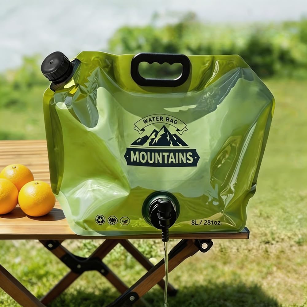 8L Collapsible Water Container with Faucet O819