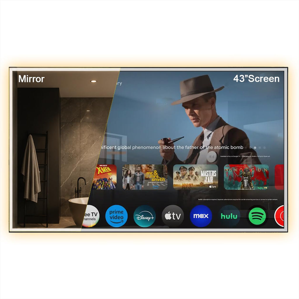 43" 4K UHD Smart Mirror TV with LED Light Q251