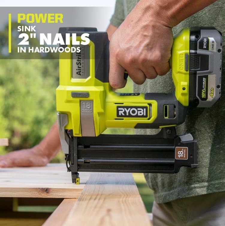 18V Cordless 18-Gauge Brad Nailer and Multi-Tool Combo Kit O1508