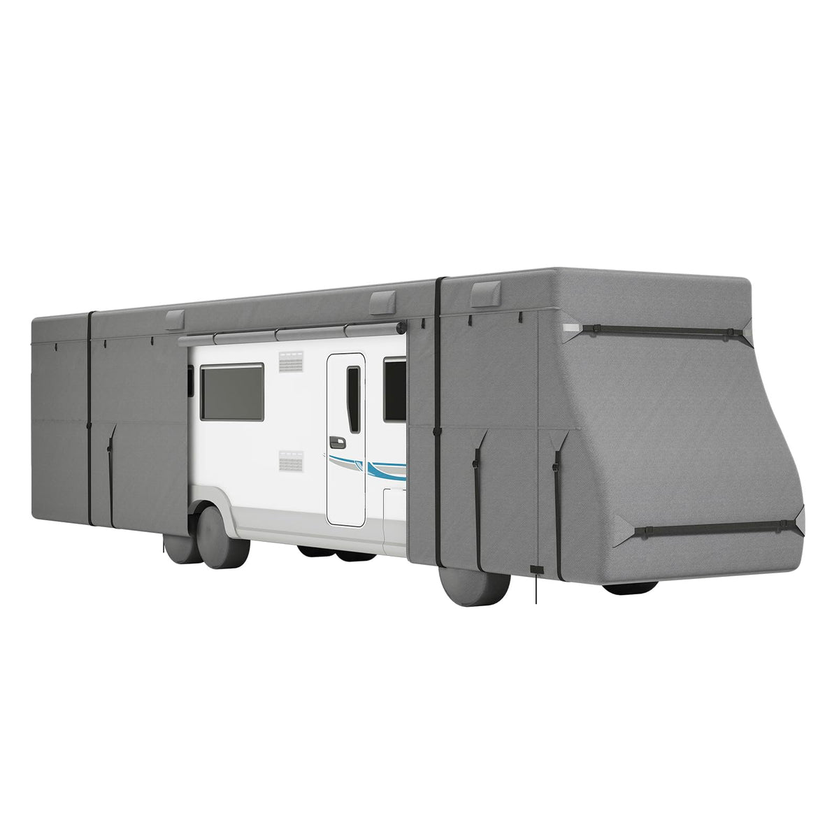 40-43 ft Non-Woven Fabric Waterproof RV Cover with Storage Bag U901