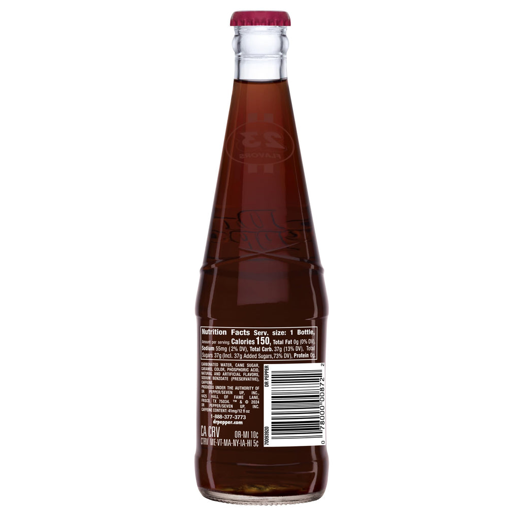 Real Sugar Soda 12 Oz Glass Bottle Pack of 6 R87780