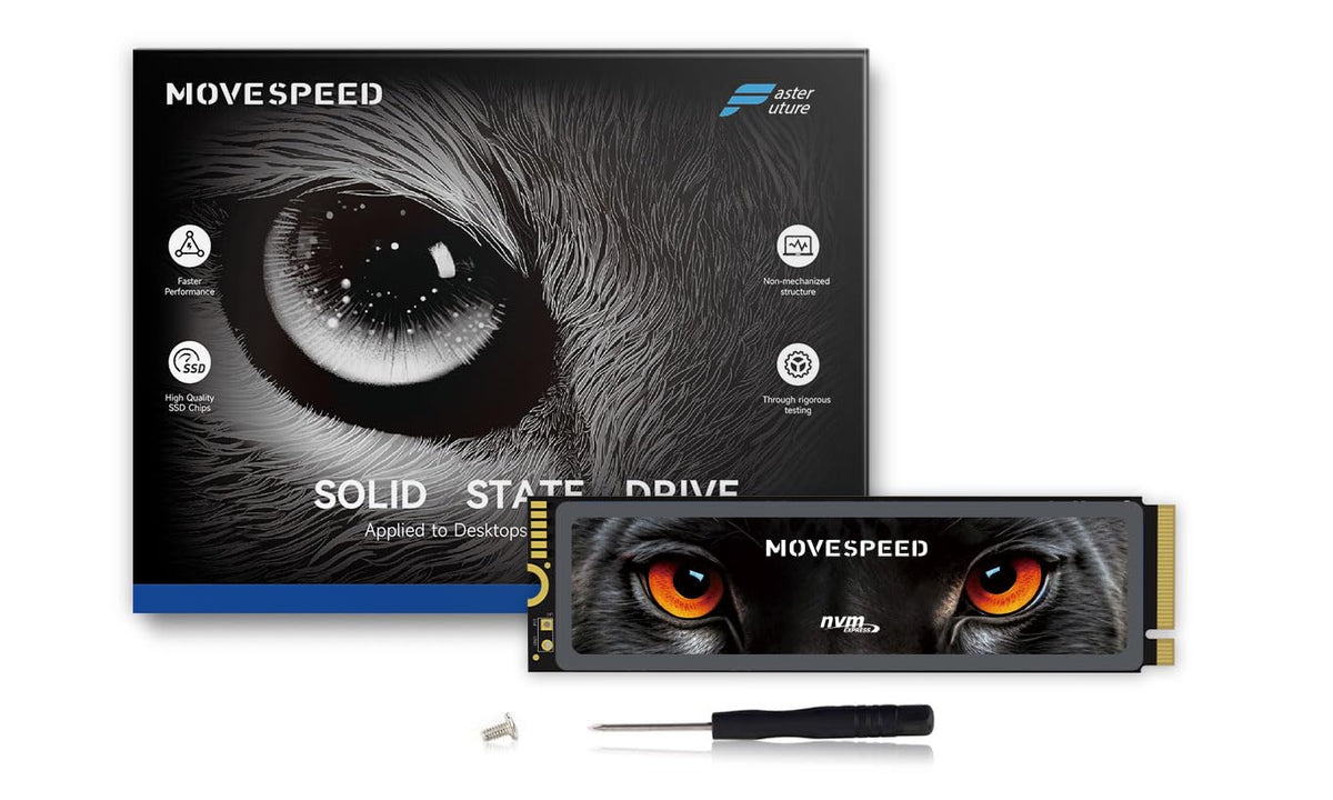 2TB PCIe 4.0 NVMe M.2 Internal SSD with Heatsink J550856