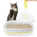 24 Pack Jumbo Cat Litter Box Liners with Drawstring S57157