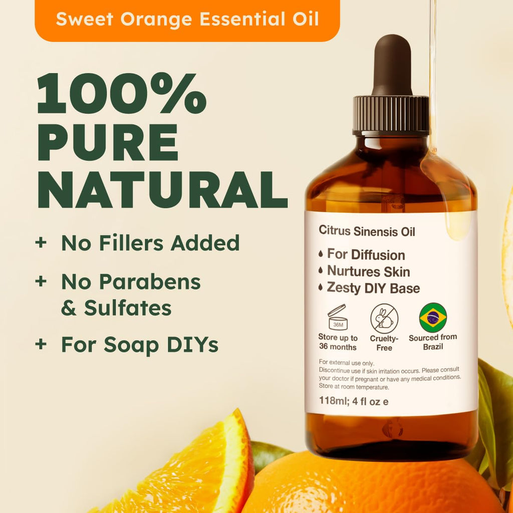 Lavender & Orange Essential Oil Set 2x4 fl oz C776670