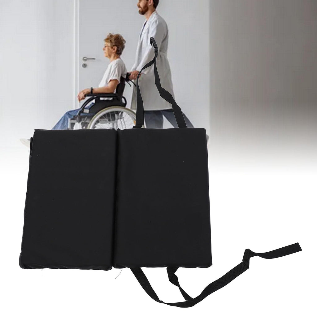 Padded Wheelchair Foot Rest Extender, 16 x 20 x 1in Black O21863