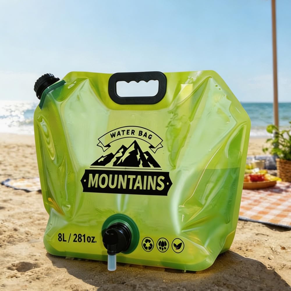 8L Collapsible Water Container with Faucet O819