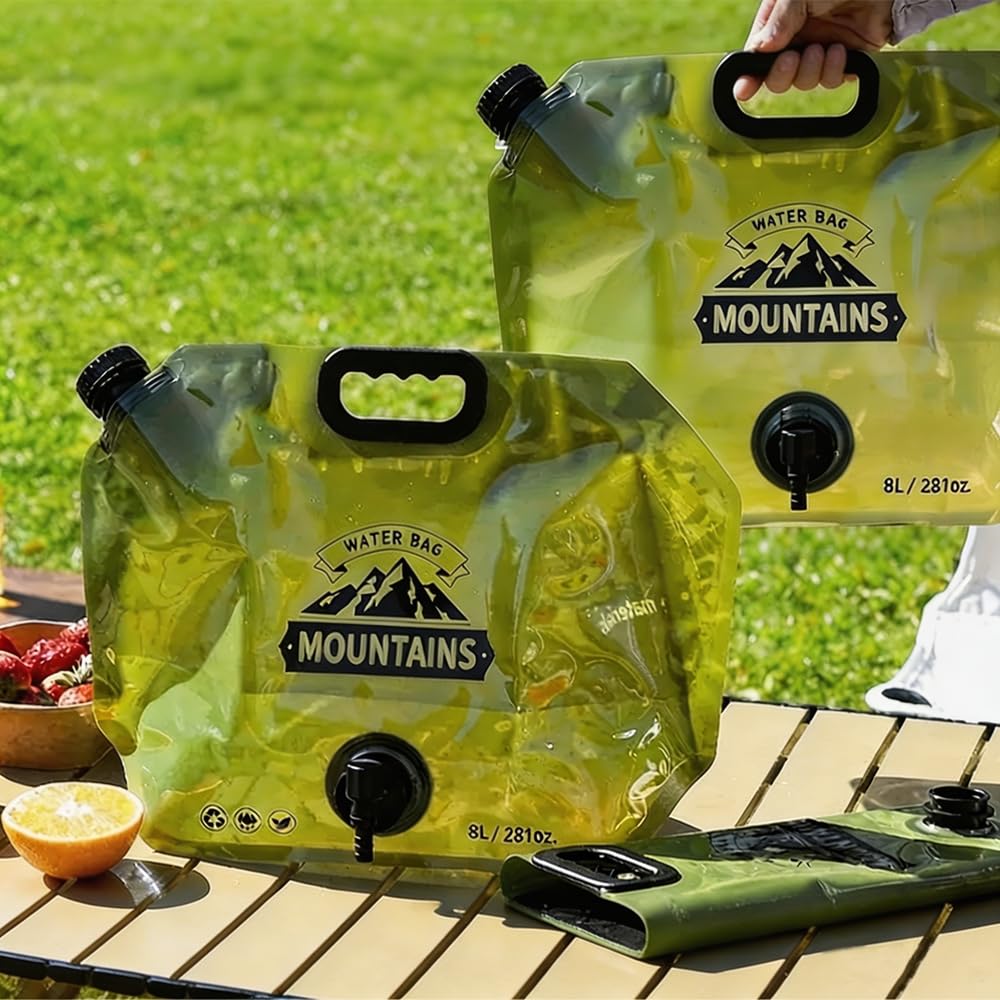 8L Collapsible Water Container with Faucet O819