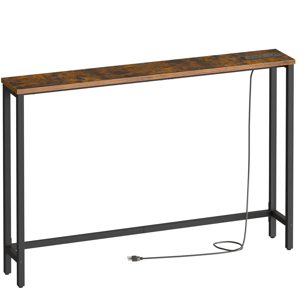 47.2" Narrow Console Table with Power Outlet L784