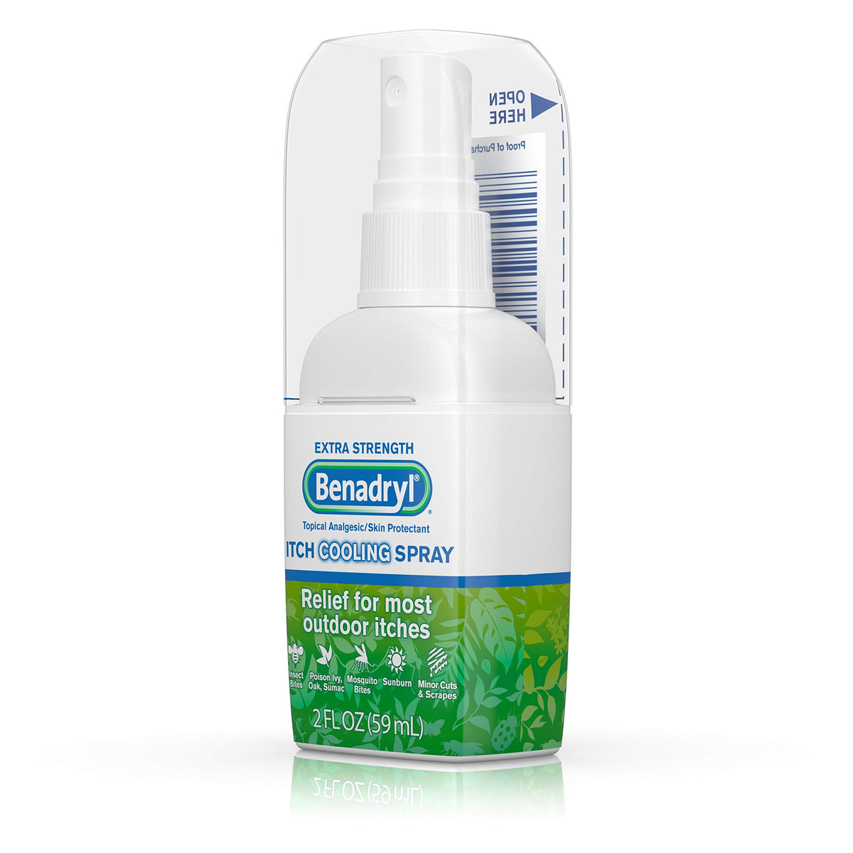 Extra Strength Itch Relief Spray 2 oz (Pack of 2) X18669