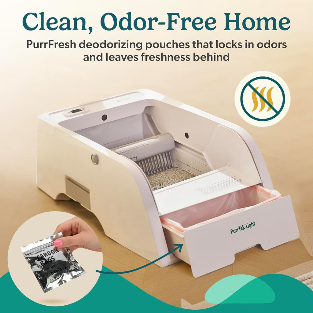 Open Top Automatic Self Cleaning Litter Box A64251