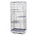 Foldable 4 Tier Detachable Cat Cage with Hammock A424400