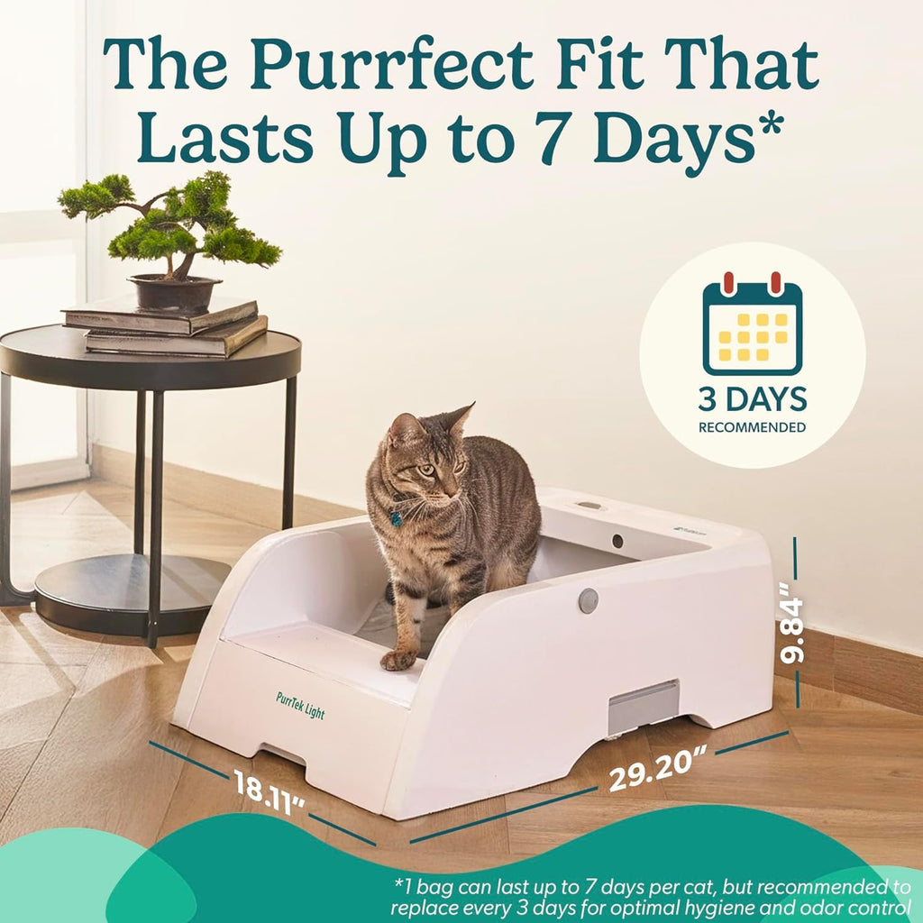 Open Top Automatic Self Cleaning Litter Box A64251