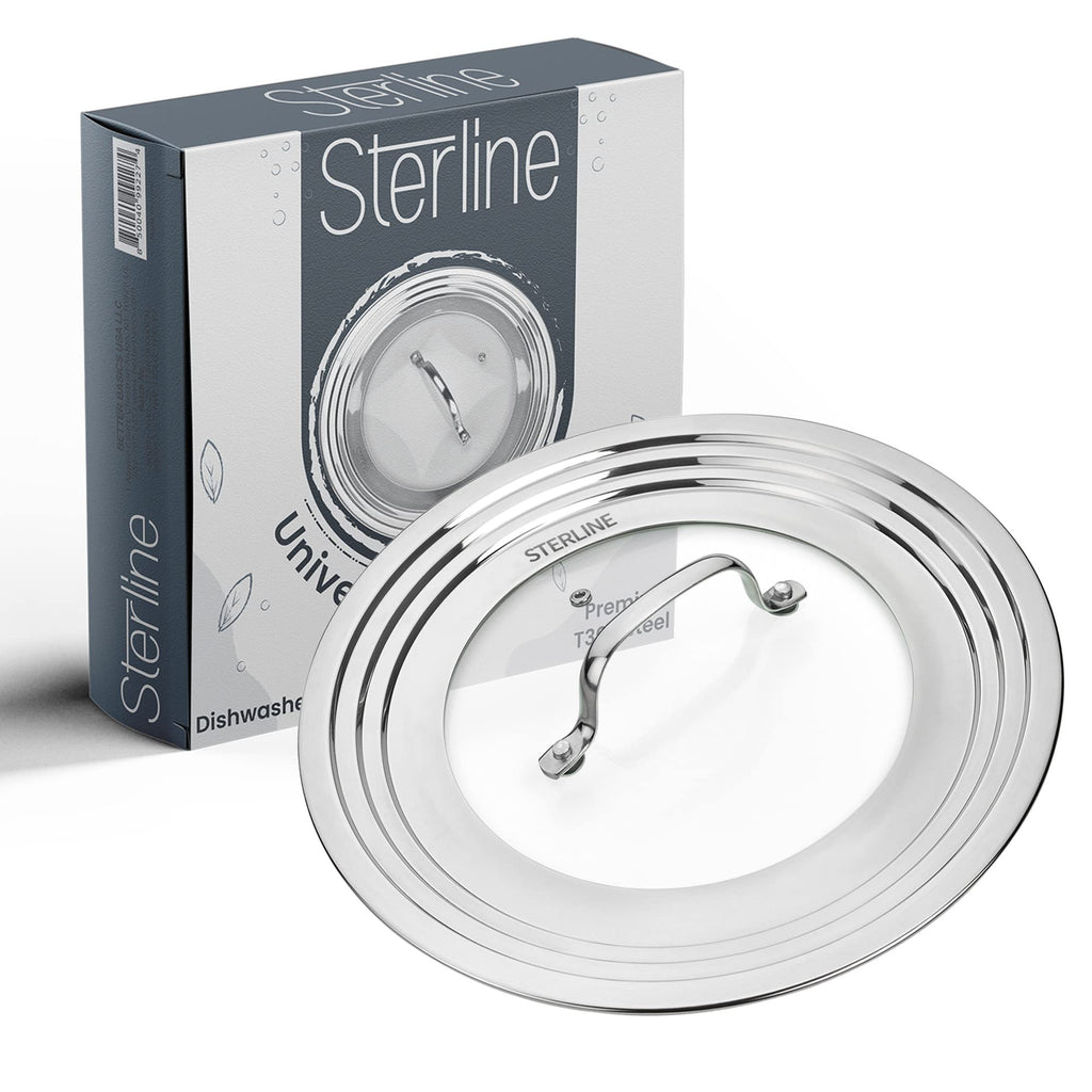 Tempered Glass Universal Lid with Steam Vent S67105