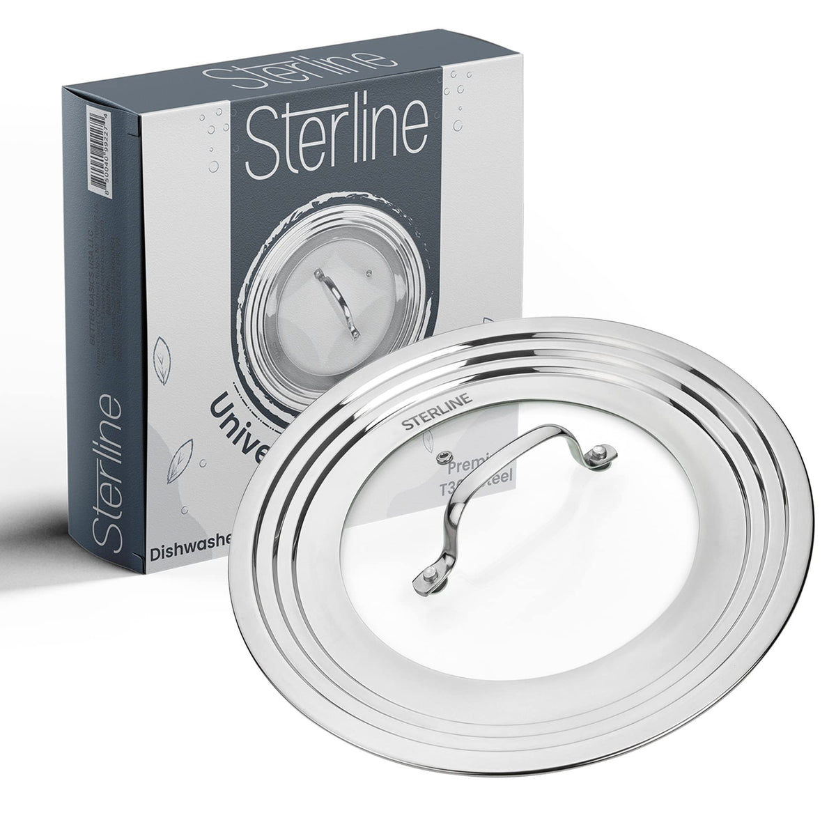 Tempered Glass Universal Lid with Steam Vent S67105