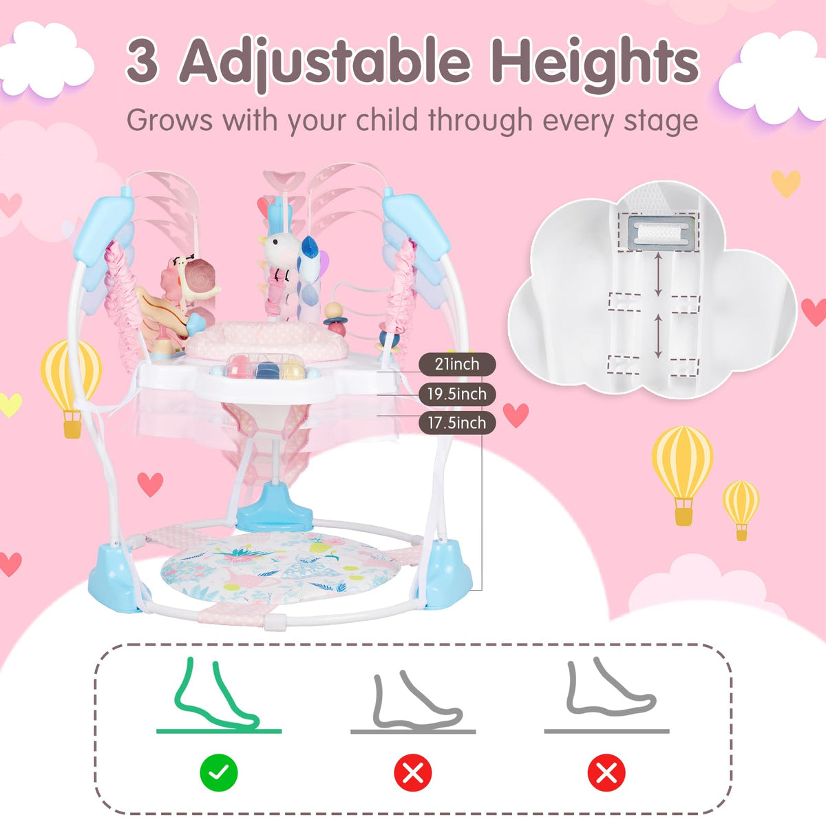 3-in-1 Baby Activity Center P6550