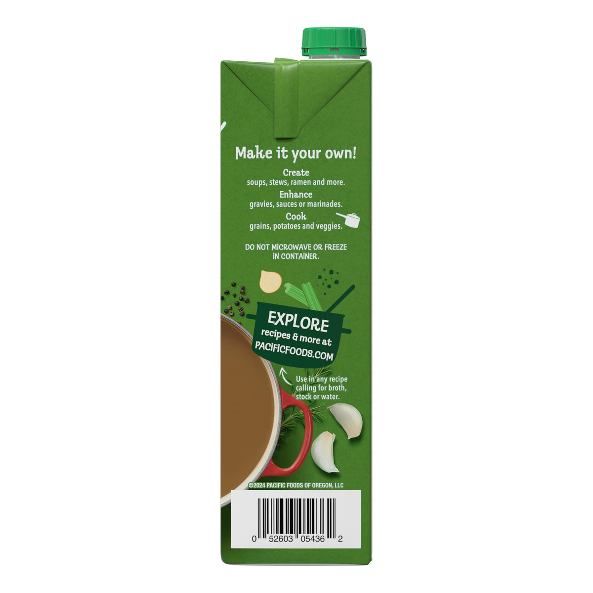 Low Sodium Organic Beef Broth 32 oz 12 Pack E5805