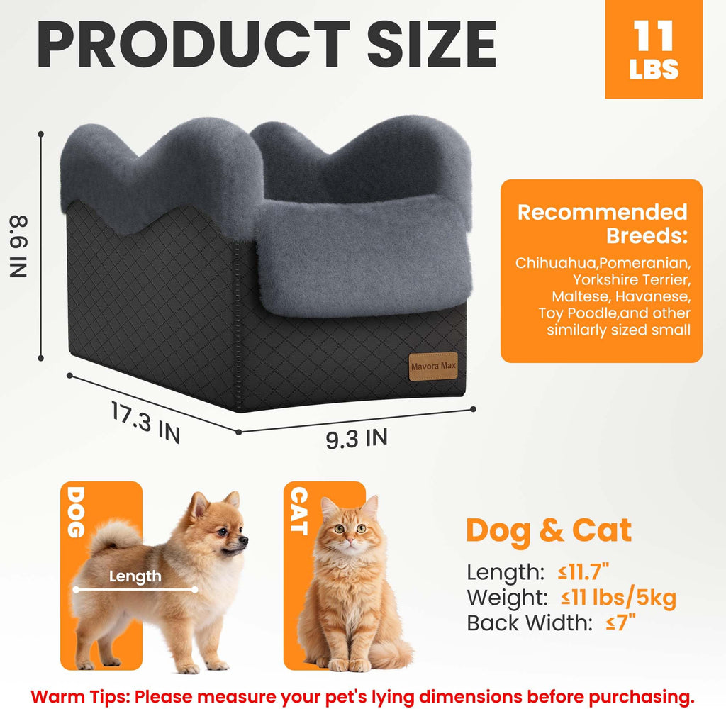 Grey Dog Car Seat Q4867
