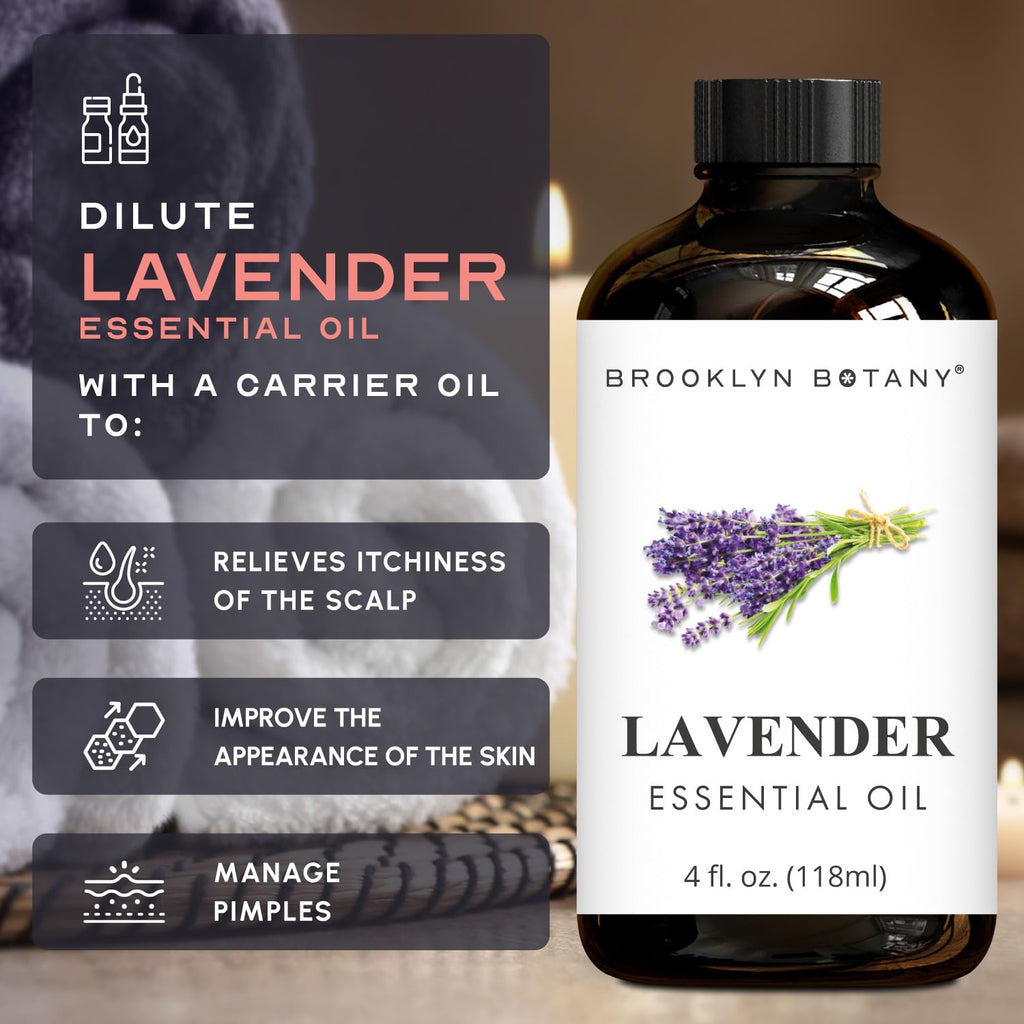 Lavender & Grapefruit Essential Oils 4 Fl Oz Pack of 2 N25547