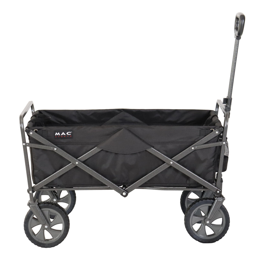Collapsible Folding Outdoor Utility Wagon, Black F915