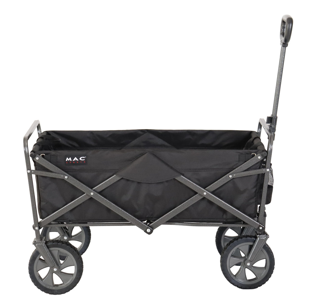 Collapsible Folding Outdoor Utility Wagon, Black F915