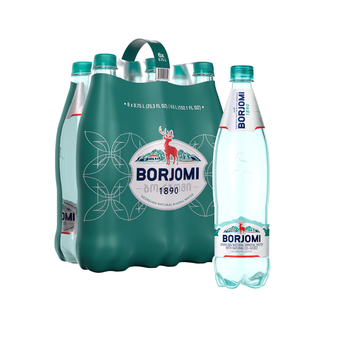 Sparkling Mineral Water 33.8 oz 6 Pack S22562