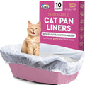 Elastic Cat Litter Box Liners Extra Giant 10 Count K88932
