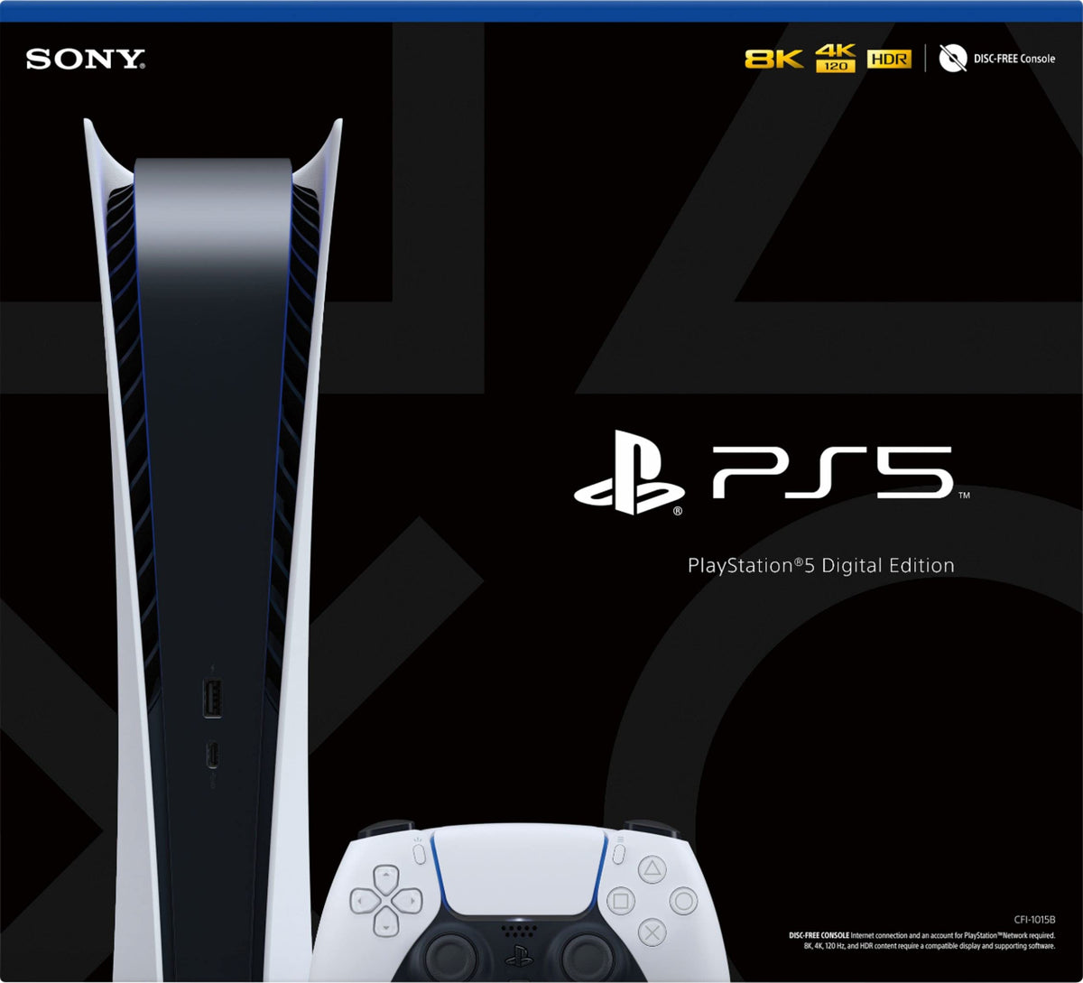 Play Station 5 Digital Edition Console E323