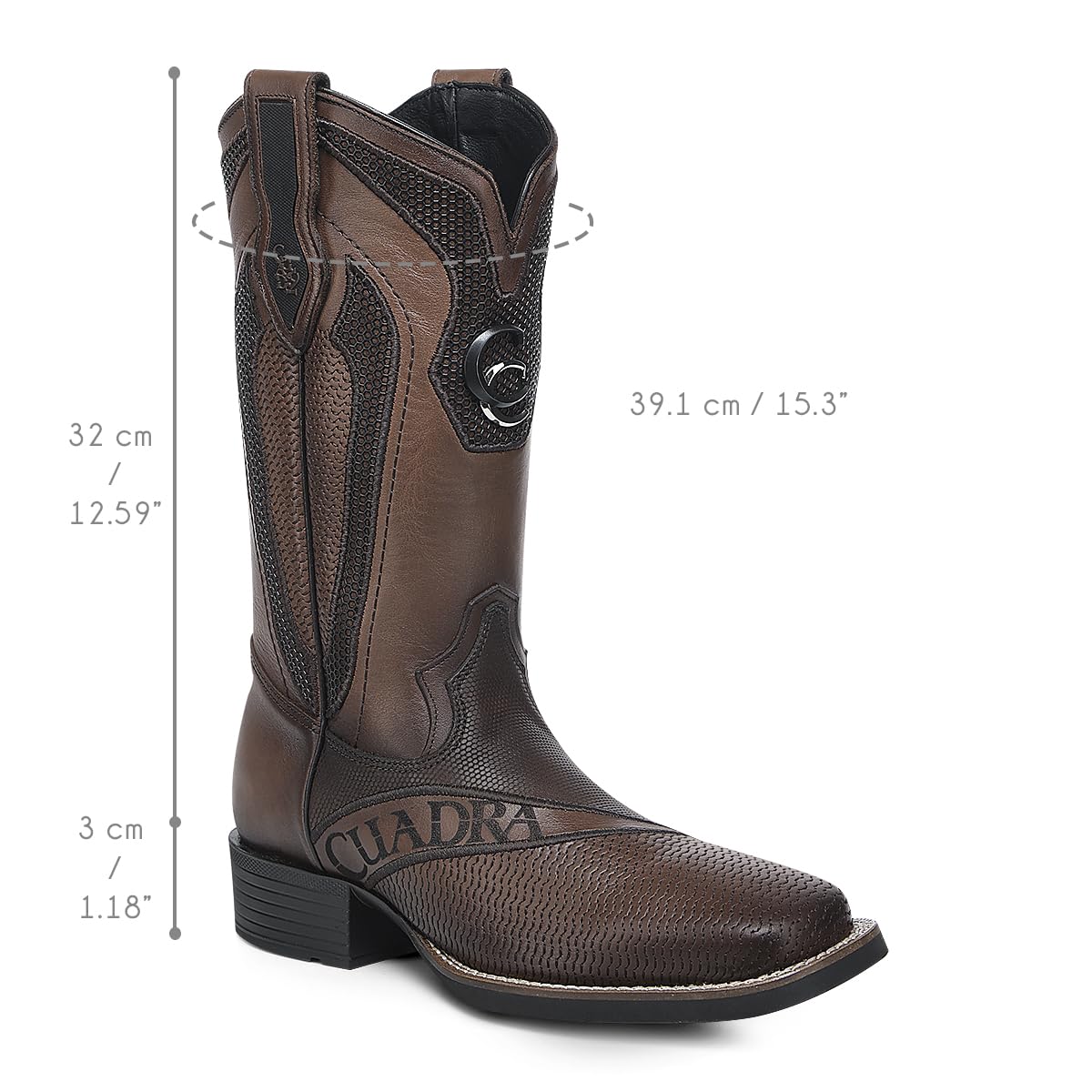 Honey Brown Bovine Leather Boot K3364