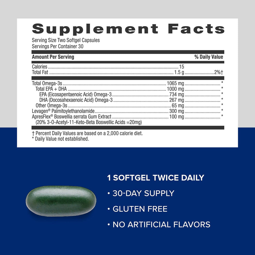 Fish Oil Plus Joint Omega 3 A50932