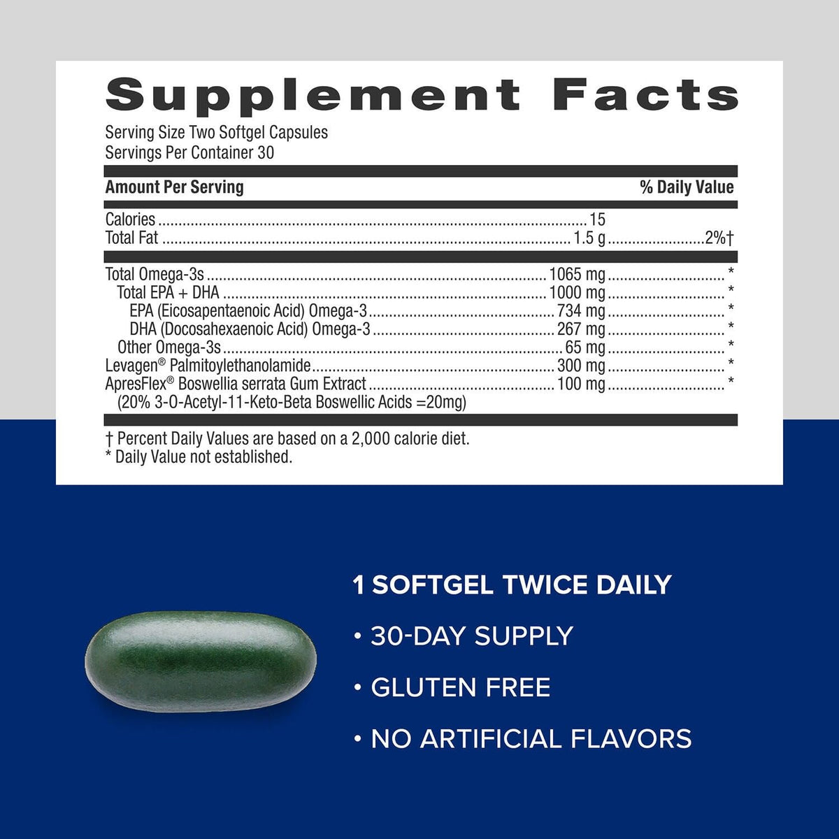 Fish Oil Plus Joint Omega 3 A50932