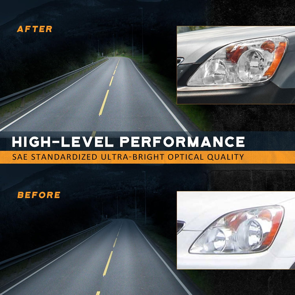 Headlights for 2005-2006 Honda CRV B446