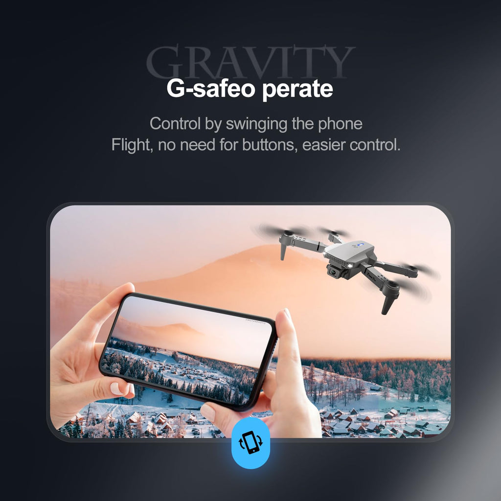 Foldable RC Drone with 720P HD Dual Camera C4783