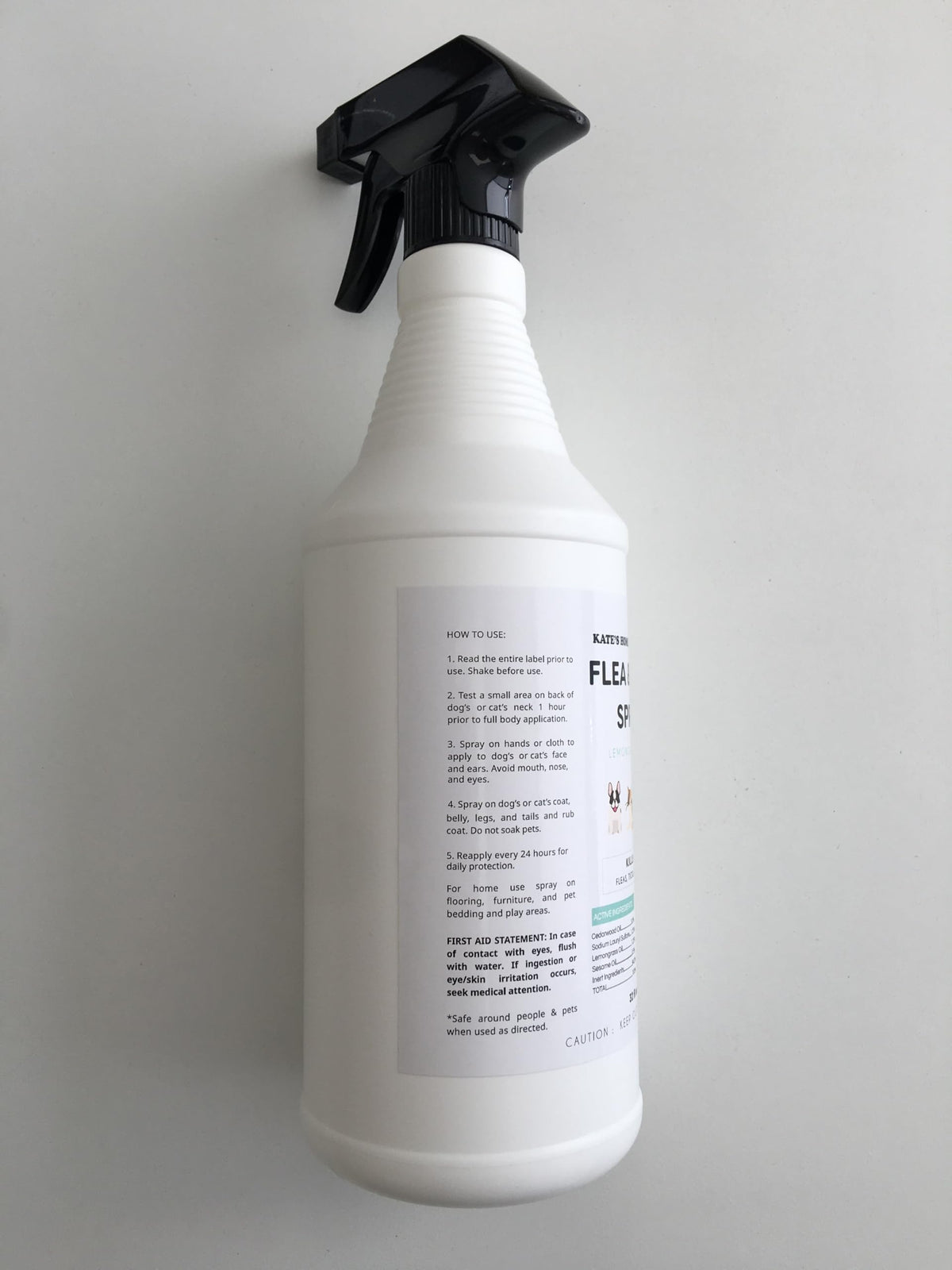 Flea and Tick Spray for Dogs & Cats 32oz F276509