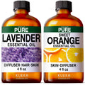 Lavender & Orange Essential Oil Set 2x4 fl oz C776670