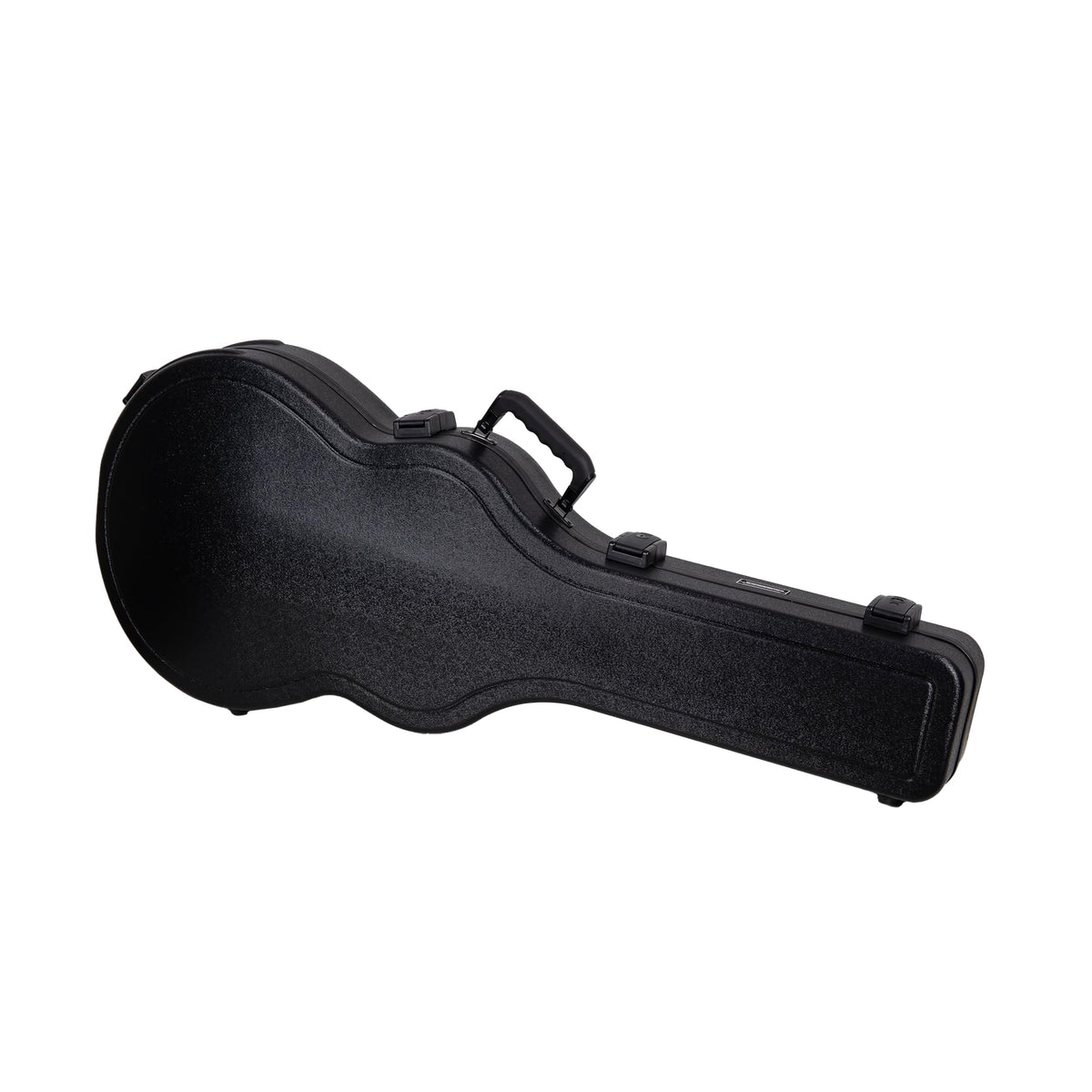 Black Semi-Hollow Electric Guitar Flight Case with Lock J85783
