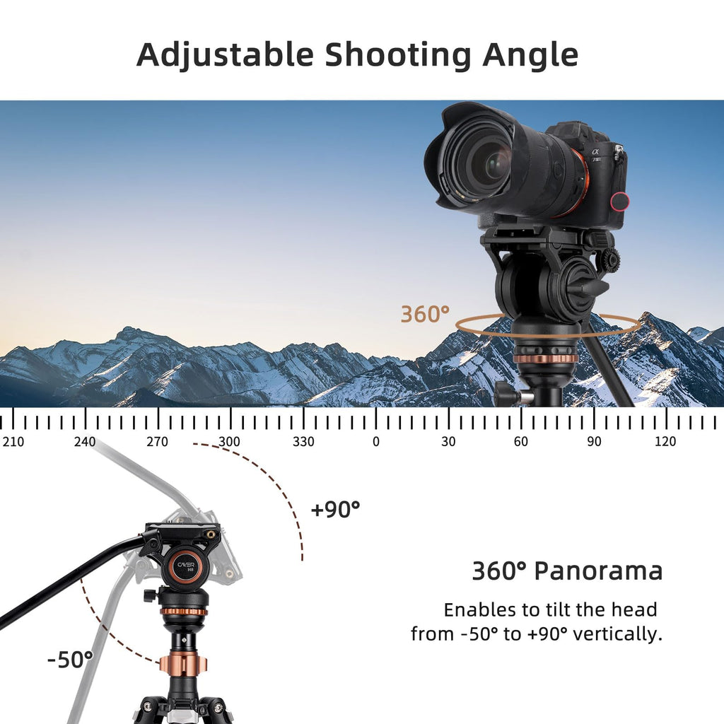 Carbon Fiber 4-Section Tripod R76644
