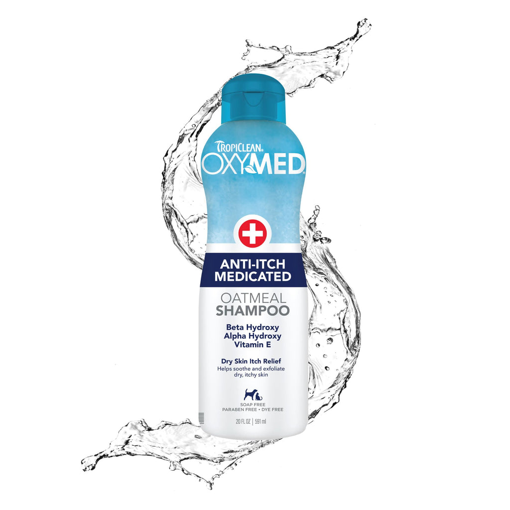 Medicated Dog Shampoo Oatmeal Formula 20oz A987