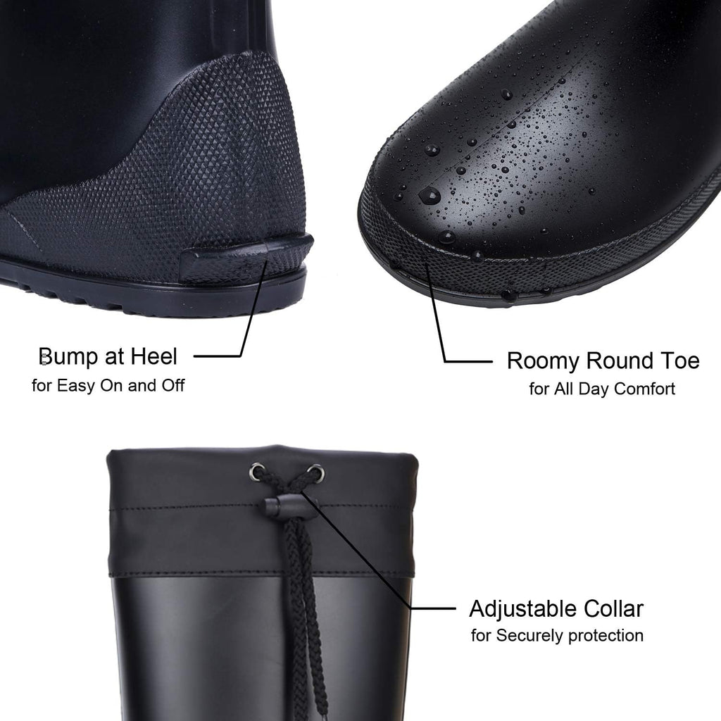 Women's Mid Calf Rain Boots V493461