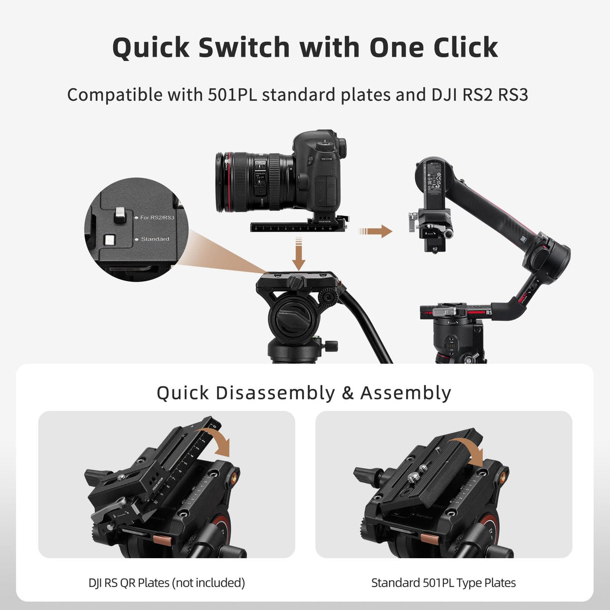 Carbon Fiber 4-Section Tripod R76644
