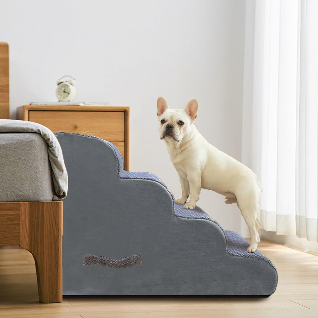 4-Step Grey Pet Stairs K537127